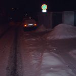 winterliche Straße